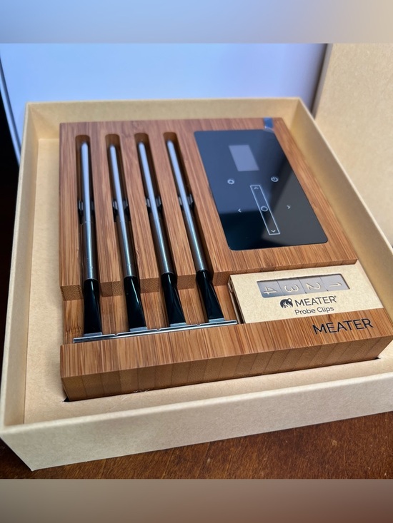 Other - NIB MEATER Block 4 Probe Premium WiFi Smart Meat Thermometer  BBQ Oven Grill